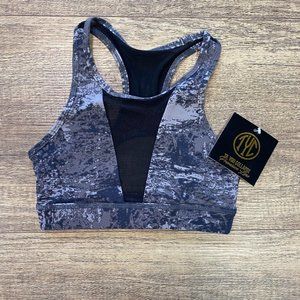 Mesh sports bra- digital design